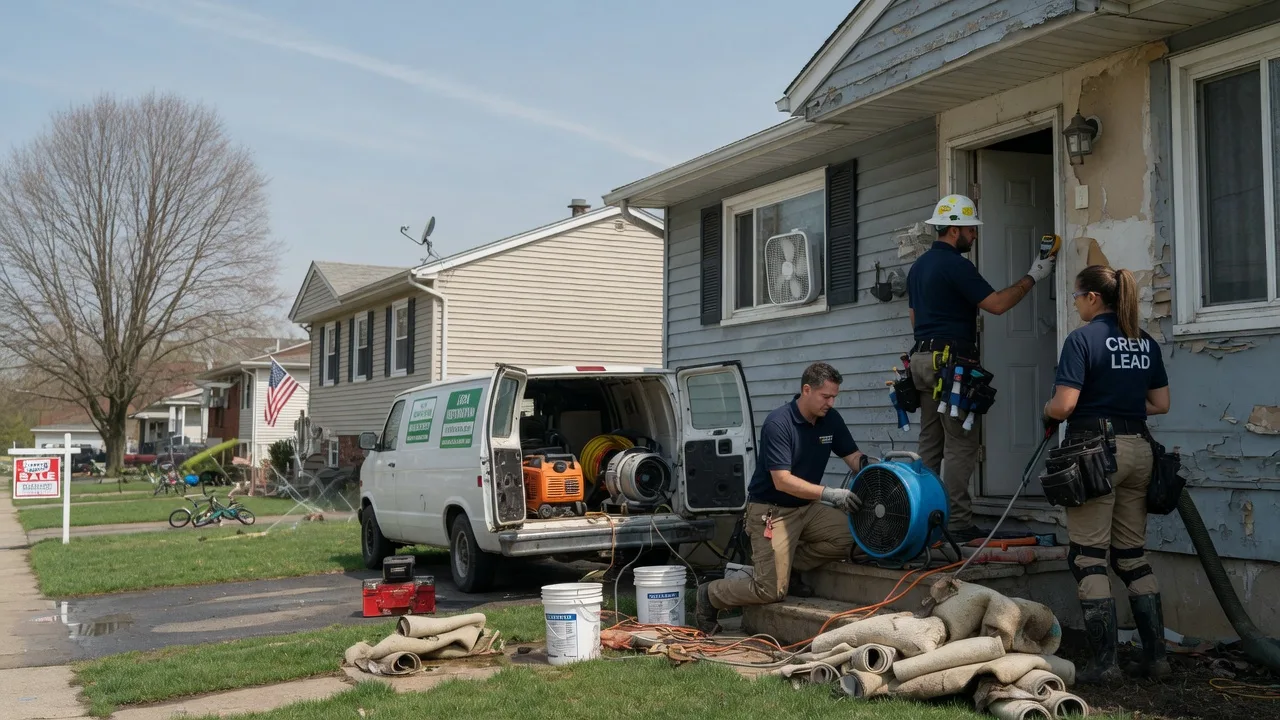 Flood Cleanup in Magnolia, DE near me